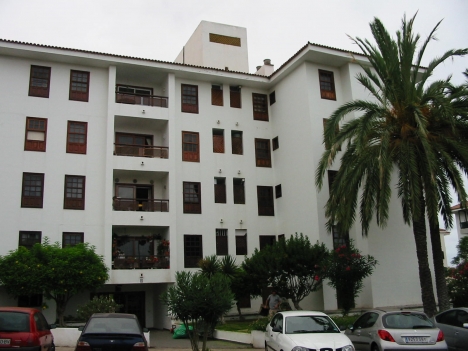Grosse Wohnung mit Balkon &Garage in Puerto.